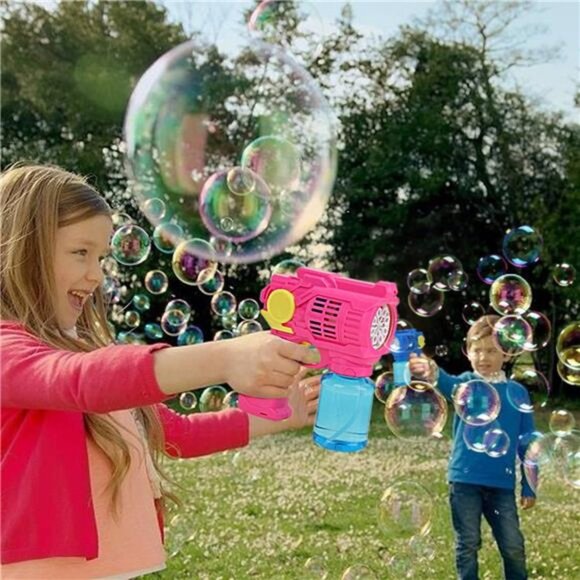 3 Pack Bubble Guns for Kids Bubble Machine for Kids Bubble Maker - Picture 2 of 6
